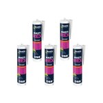Bostik Lot de 5 mastic néoprène BOSTIK Mastirex - 310ml