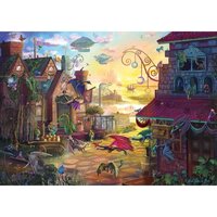 Puzzle 4000 pièces - Degano : l'Europe des dragons unis - Heye - Rue des  Puzzles