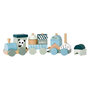 Voir la diapositive 4 : Eichhorn Eichhorn Wooden Block Train Panda, 16 pcs. 100003804