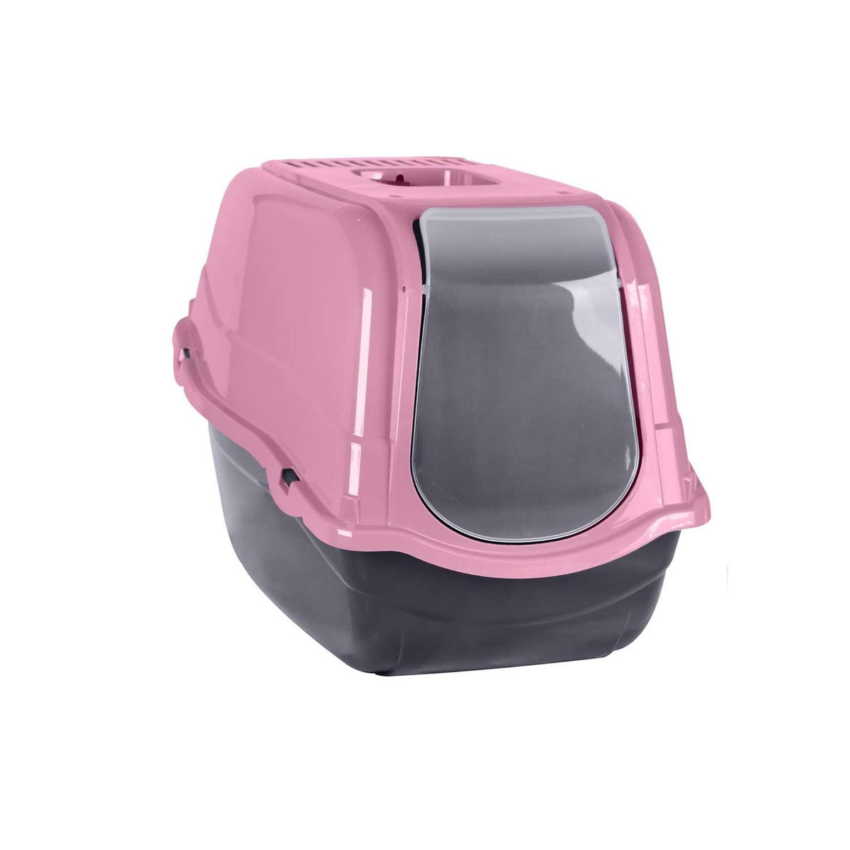 TOILINUX Maison de toilette litière pour chat Pixel