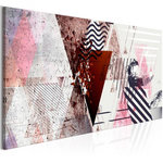 Paris Prix Tableau Imprimé  Geometric Background Narrow. Coloris disponibles : Multicolore