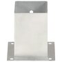 Voir la diapositive 4 : VIDAXL Ancres de poteau 4 pcs Metal galvanise 101 mm