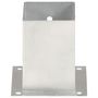Voir la diapositive 4 : VIDAXL Ancres de poteau 4 pcs Metal galvanise 101 mm