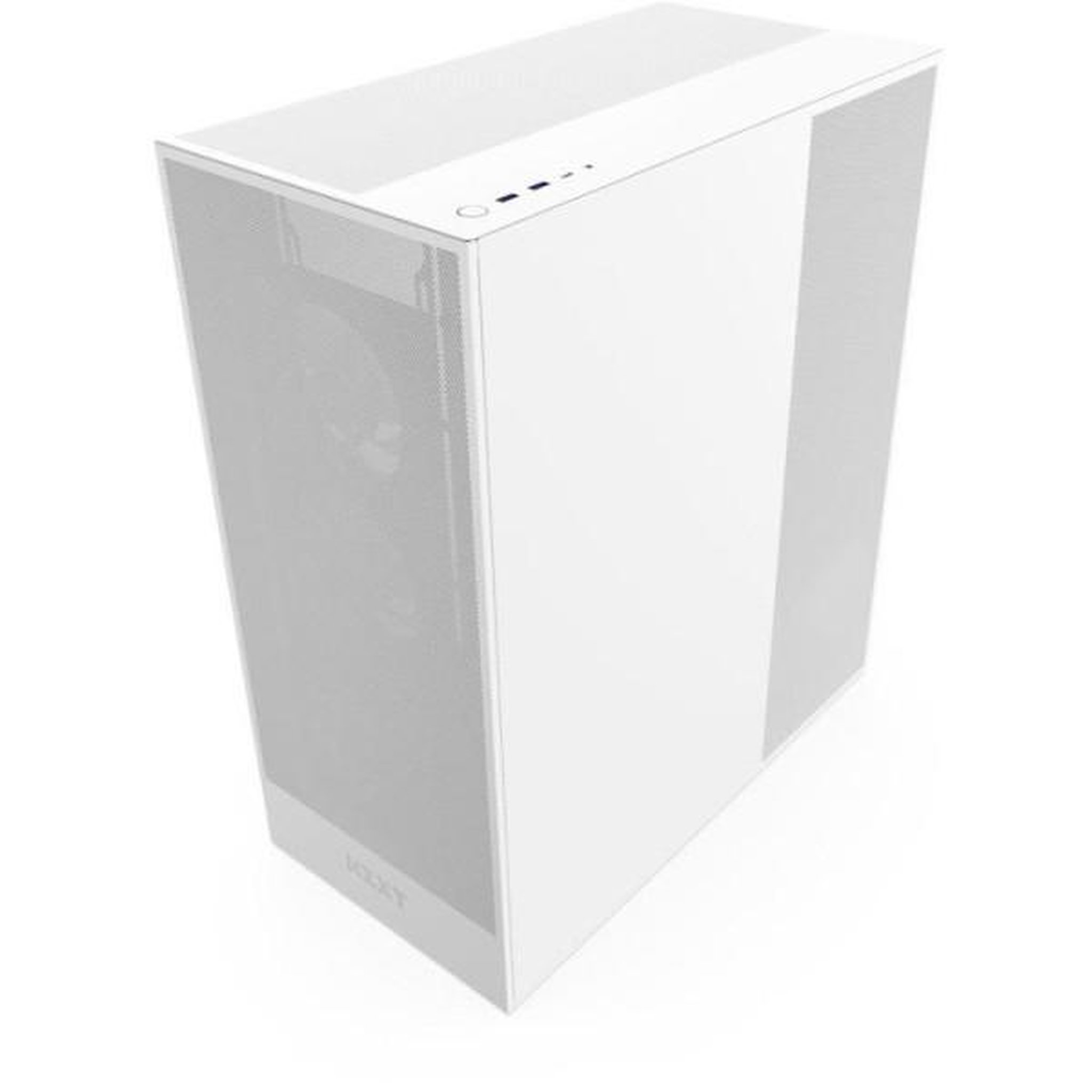 Voir la diapositive 4 : NZXT Boîtier PC Moyen Tour - NZXT - H7 Flow RGB (2024) - RGB intégré - Coloris Blanc - Flux d'air optimisé