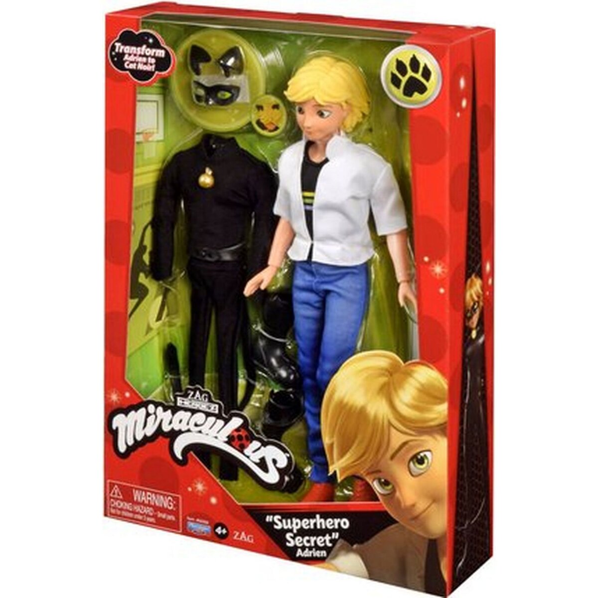 BANDAI Adrien poupée 26 cm Miraculous