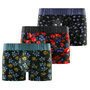 Voir la diapositive 1 : FREEGUN Lot de 3 boxers Signature Liberty
