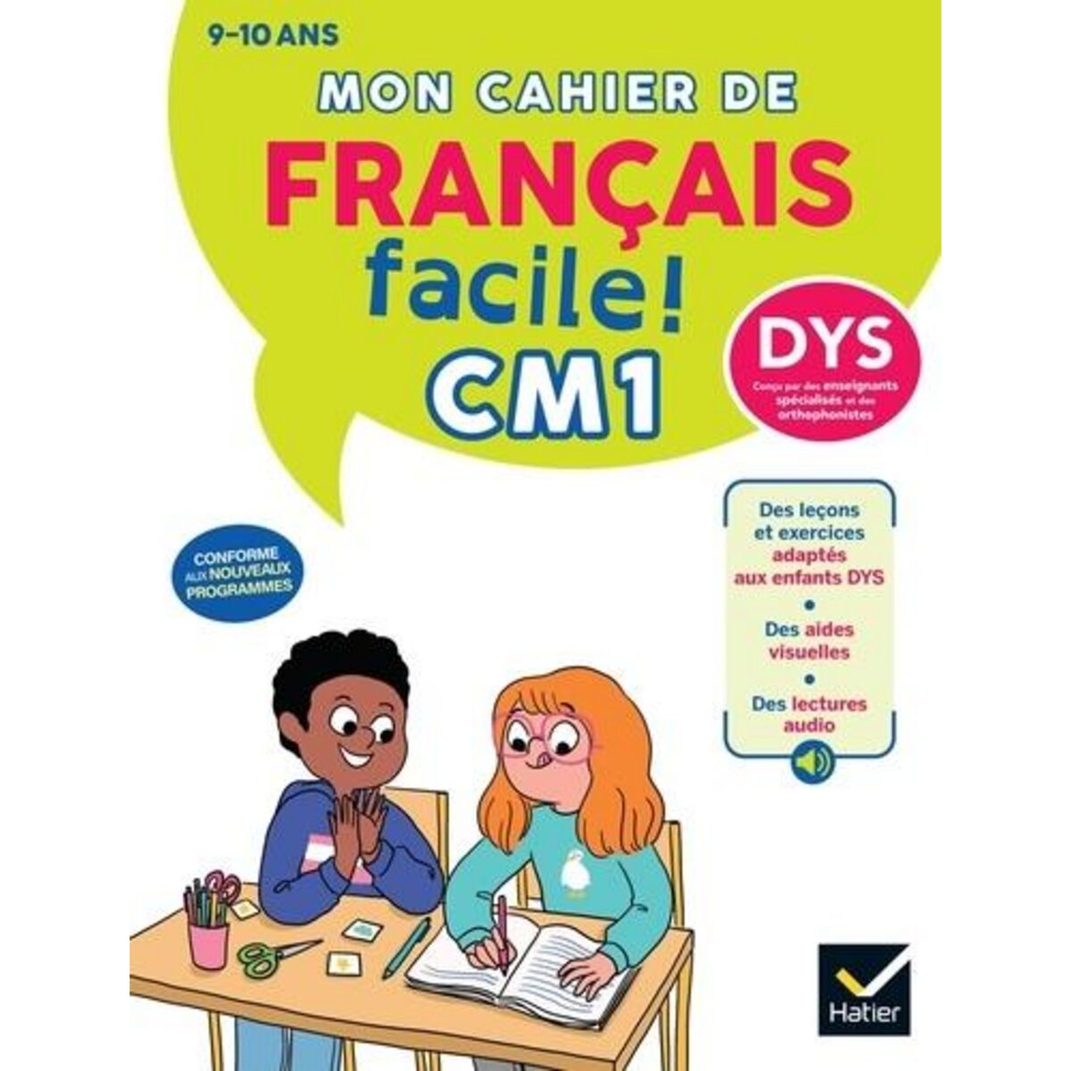 MON CAHIER DE FRANCAIS FACILE ! CM1 [ADAPTE AUX DYS], Barge Evelyne