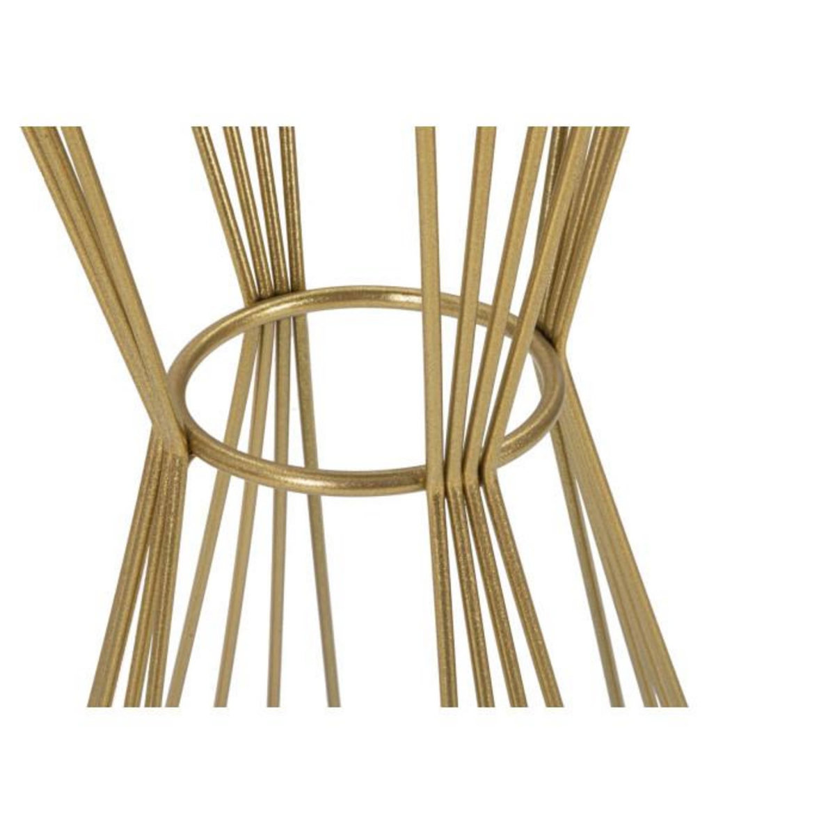 Paris Prix Table d'Appoint en Métal  Super  80cm Or