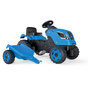 Voir la diapositive 1 : SMOBY Tracteur Farmer XL bleu avec remorque
