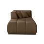 Voir la diapositive 5 : LISA DESIGN Caracas - module d'assise méridienne gauche - en tissu