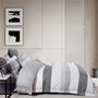 Voir la diapositive 1 : Home collection Parure housse de couette 100 % coton 57 fils Calvin