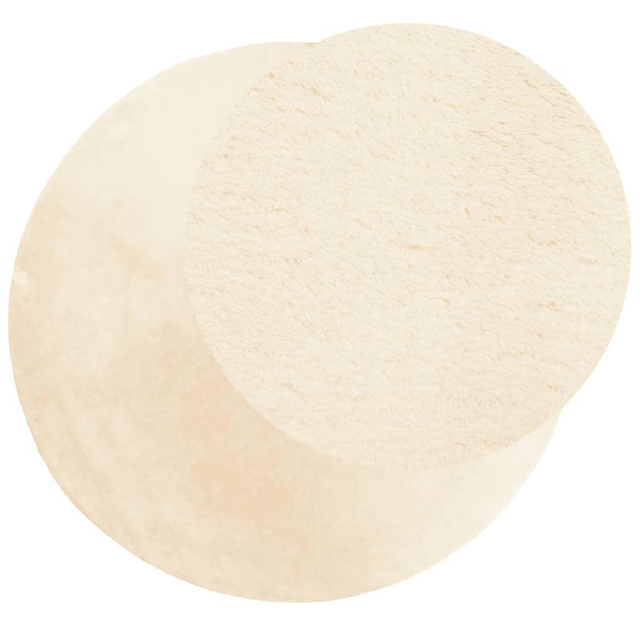 Voir la diapositive 3 : VIDAXL Tapis HUARTE a poils courts doux et lavable creme Ø 200 cm