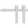 Voir la diapositive 3 : VIDAXL Kit de quincaillerie de porte coulissante 200 cm Acier Blanc