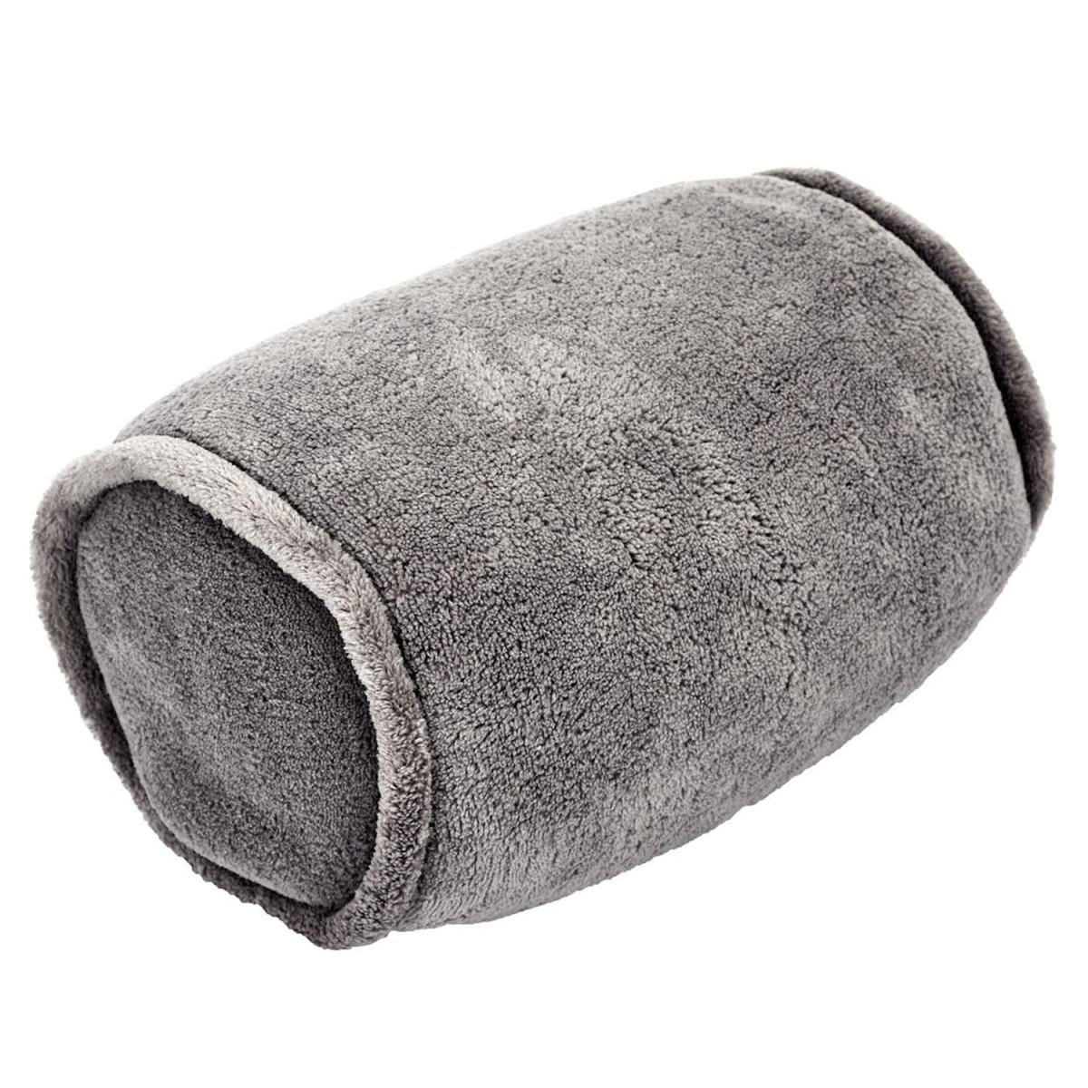 Paris Prix Coussin de Massage Rond  Vibrant  25cm Gris