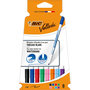 Voir la diapositive 1 : BIC Lot de 8 feutres pour tableau blanc effaçables à sec pointe fine VELLEDA coloris assortis