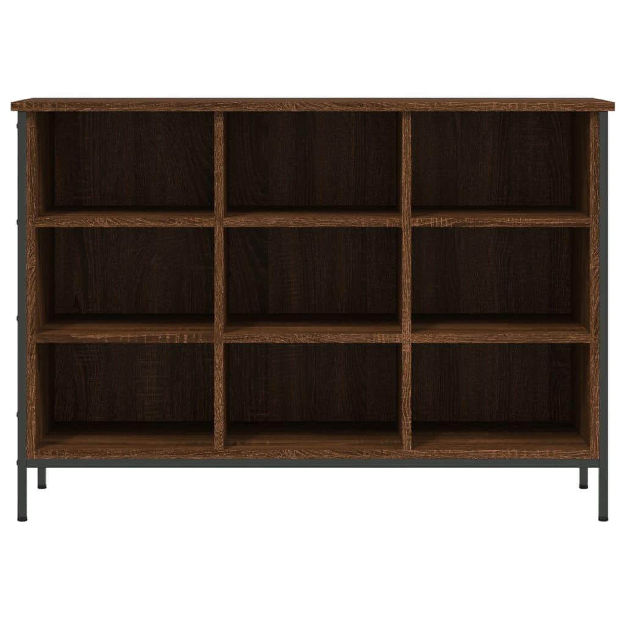 Voir la diapositive 4 : VIDAXL Armoire a chaussures chene marron 100x35x70cm bois d'ingenierie