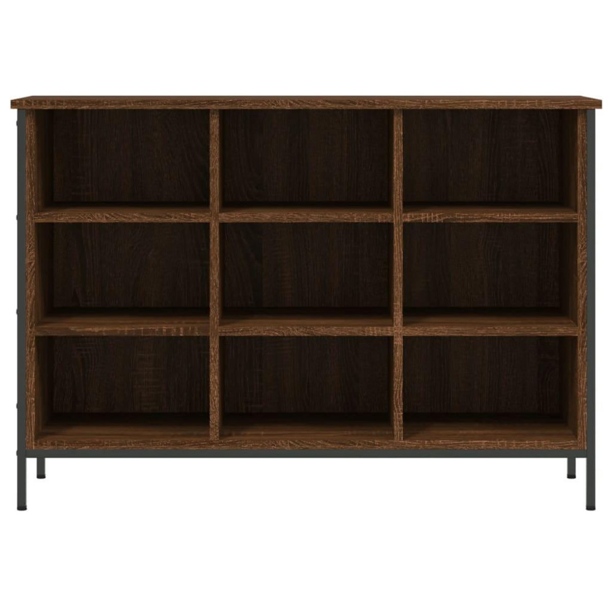 VIDAXL Armoire a chaussures chene marron 100x35x70cm bois d'ingenierie