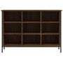 Voir la diapositive 4 : VIDAXL Armoire a chaussures chene marron 100x35x70cm bois d'ingenierie