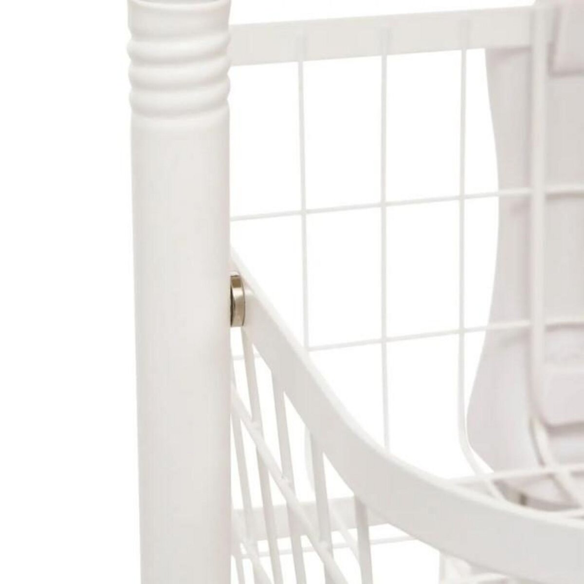 FIVE Desserte 5 Paniers Rotatifs  Balm  93cm Blanc