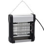 Voir la diapositive 3 : VIDAXL Lampe anti-insectes Noir Aluminium ABS 12 W
