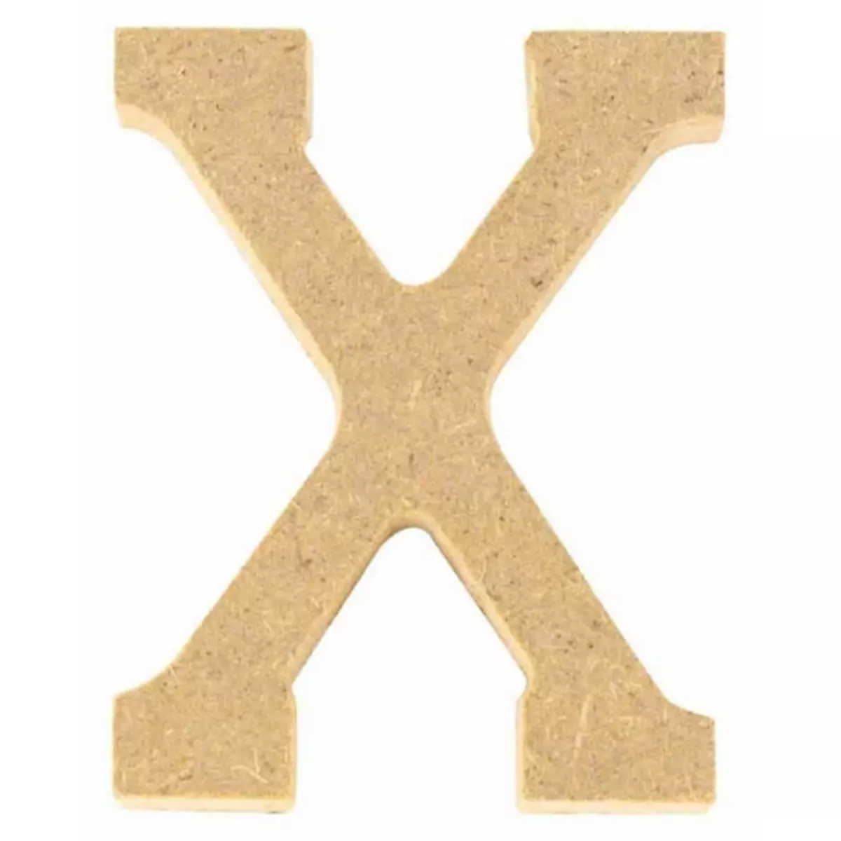 Lettre X en bois