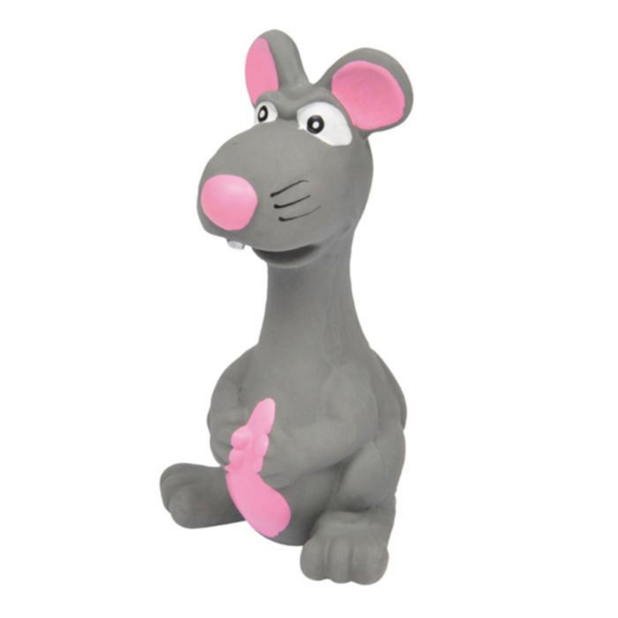 Paris Prix Jouet pour Chien  Souris  14cm Gris