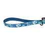 Voir la diapositive 3 : Paris Prix Laisse Pour Chien en Polyester  Vintage Flower  150cm Bleu