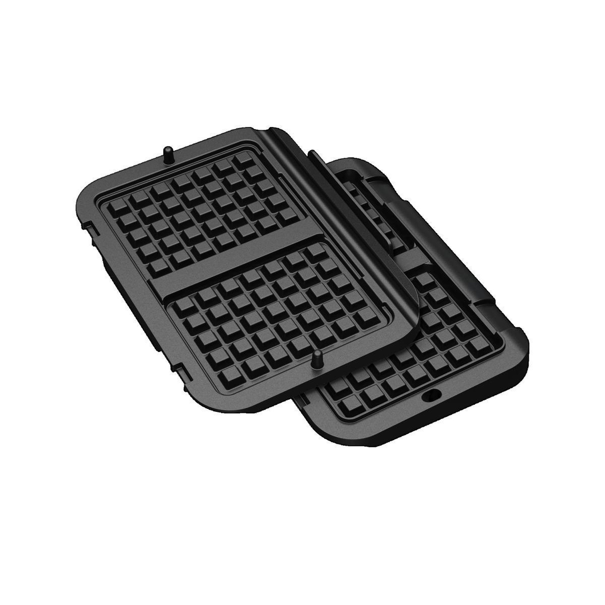 TEFAL Plaques à gaufres Tefal XA730810 pour OptiGrill, revêtement antiadhésif
