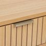Voir la diapositive 4 : FIVE Console 2 tiroirs en bois TASSO - Marron
