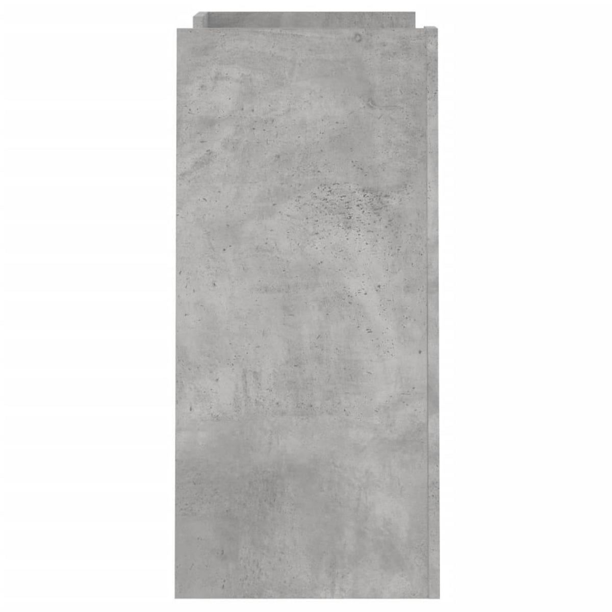 VIDAXL Buffet gris beton 73,5x35x75 cm bois d'ingenierie