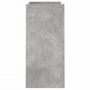 Voir la diapositive 5 : VIDAXL Buffet gris beton 73,5x35x75 cm bois d'ingenierie