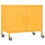 Voir la diapositive 2 : VIDAXL Armoire de rangement Jaune moutarde 60x35x56 cm Acier