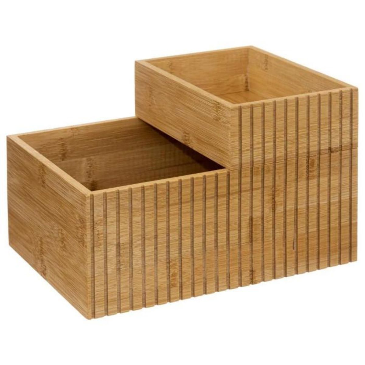 FIVE Lot de 3 Organiseurs  Terre Inconnue  23cm Beige