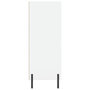 Voir la diapositive 5 : VIDAXL Armoire a etageres blanc 69,5x32,5x90 cm bois d'ingenierie