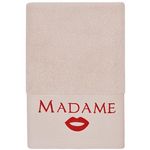 Sensei Maison Drap de bain MADAME. Coloris disponibles : Rose