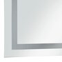 VIDAXL Miroir a LED pour salle de bains et capteur tactile 60x80 cm