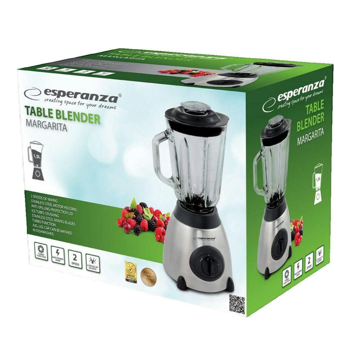 ESPERANZA Blender Esperanza EKM020 MARGARITA 1,5 litre