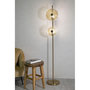 Voir la diapositive 6 : Paris Prix Lampadaire Design en Verre  Venice  170cm Or