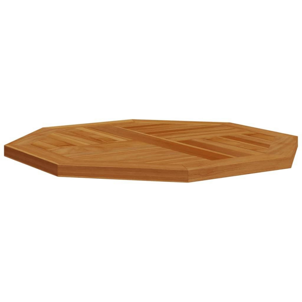 VIDAXL Dessus de table 60x60x2,5 cm octogonal bois de teck massif