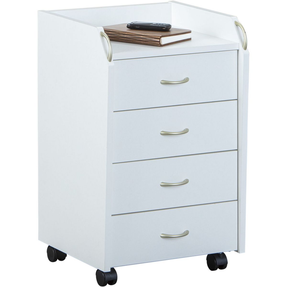 Caisson rangement pour bureau 4 tiroirs L40cm JOVI