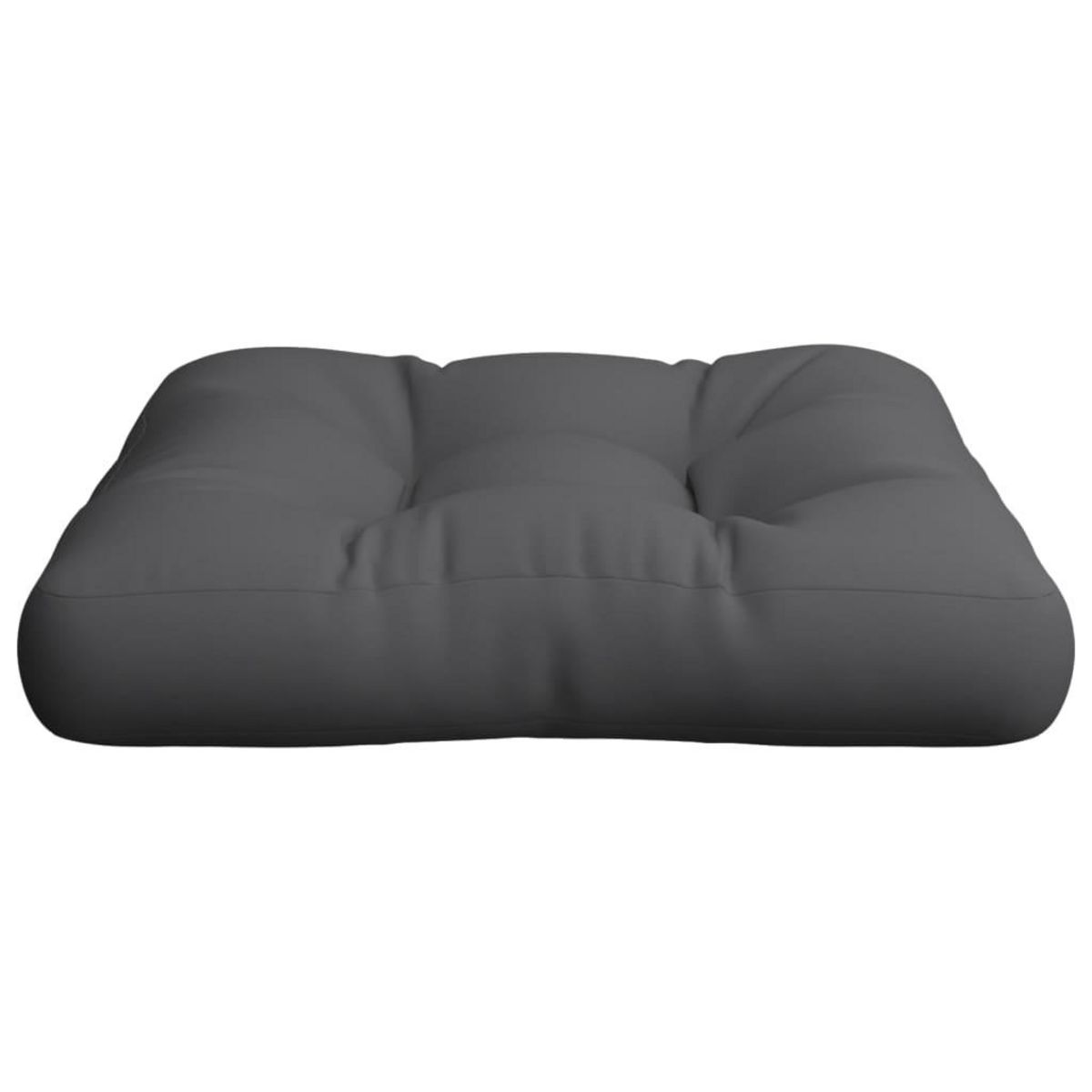 VIDAXL Coussin de palette anthracite 58x58x10 cm tissu