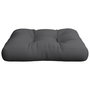 Voir la diapositive 5 : VIDAXL Coussin de palette anthracite 58x58x10 cm tissu