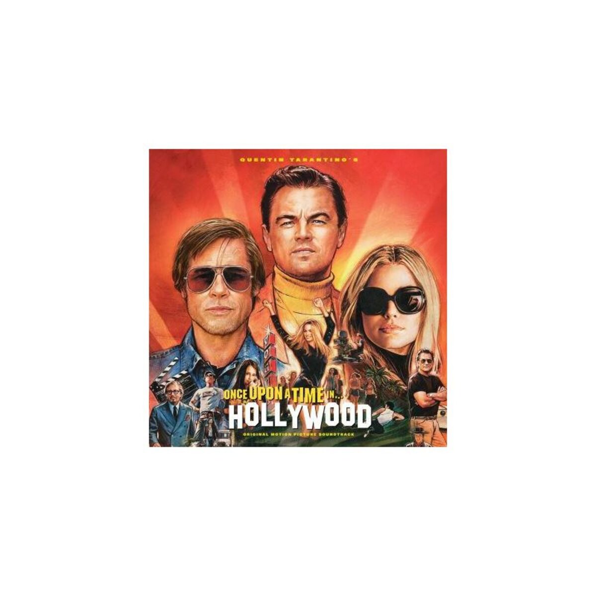 COLUMBIA Once Upon A Time In Hollywood Vinyle orange translucide