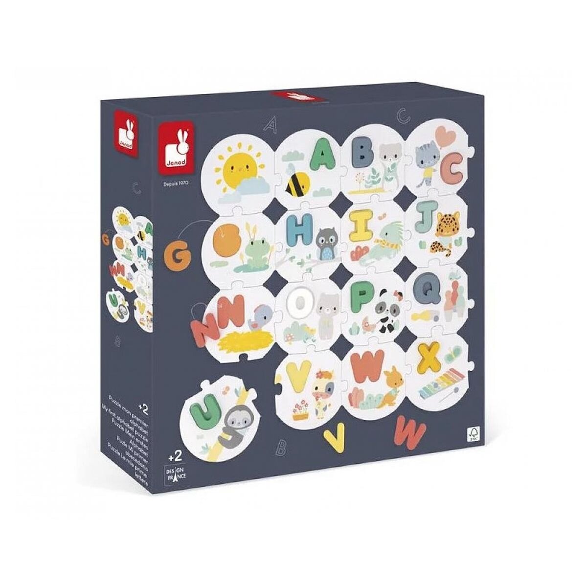Juratoys-Janod Puzzle Mon premier alphabet