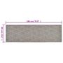 Voir la diapositive 5 : VIDAXL Tapis de cuisine lavable impression losange 60x180 cm velours