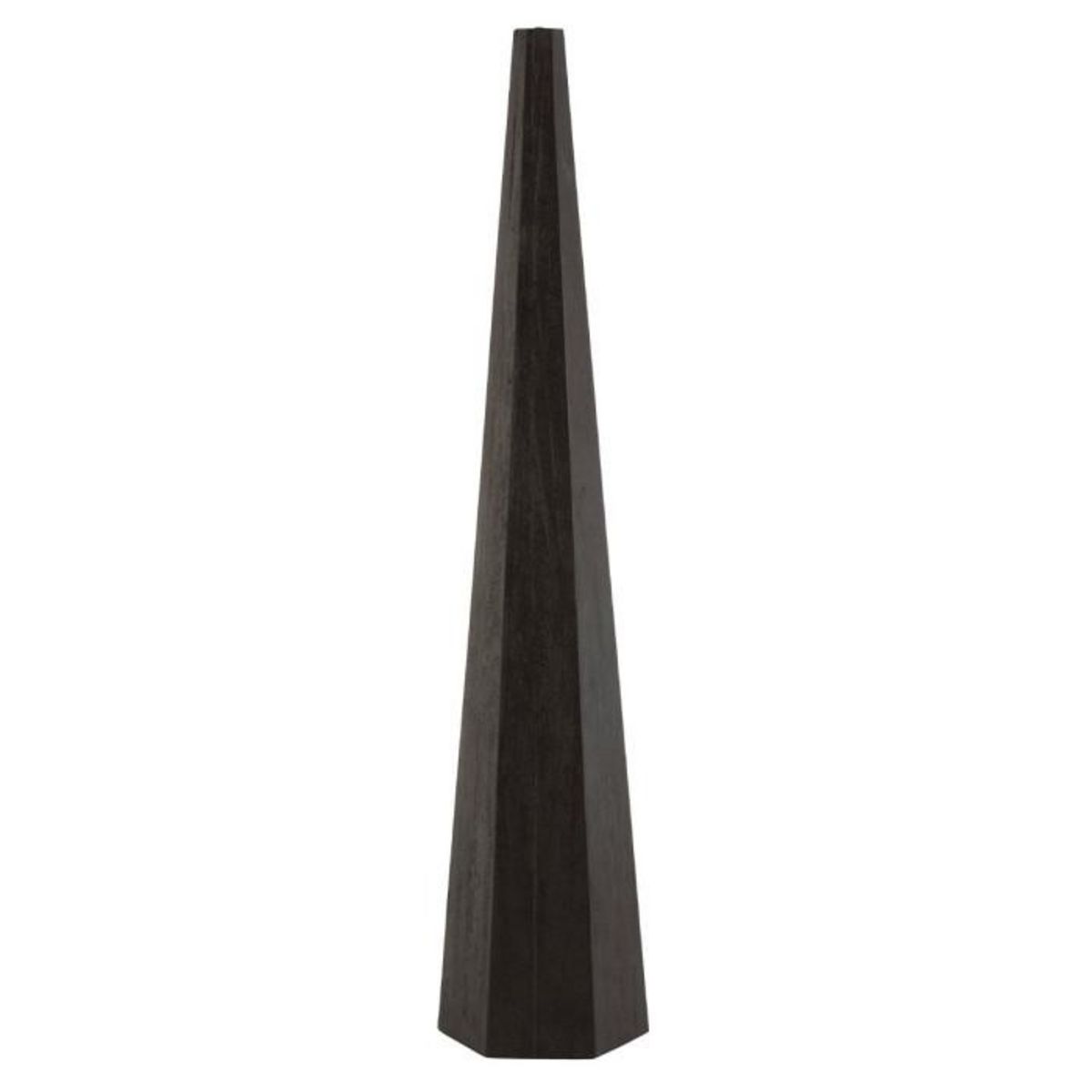 Paris Prix Pied de Lampadaire Déco  Octogonale  140cm Noir