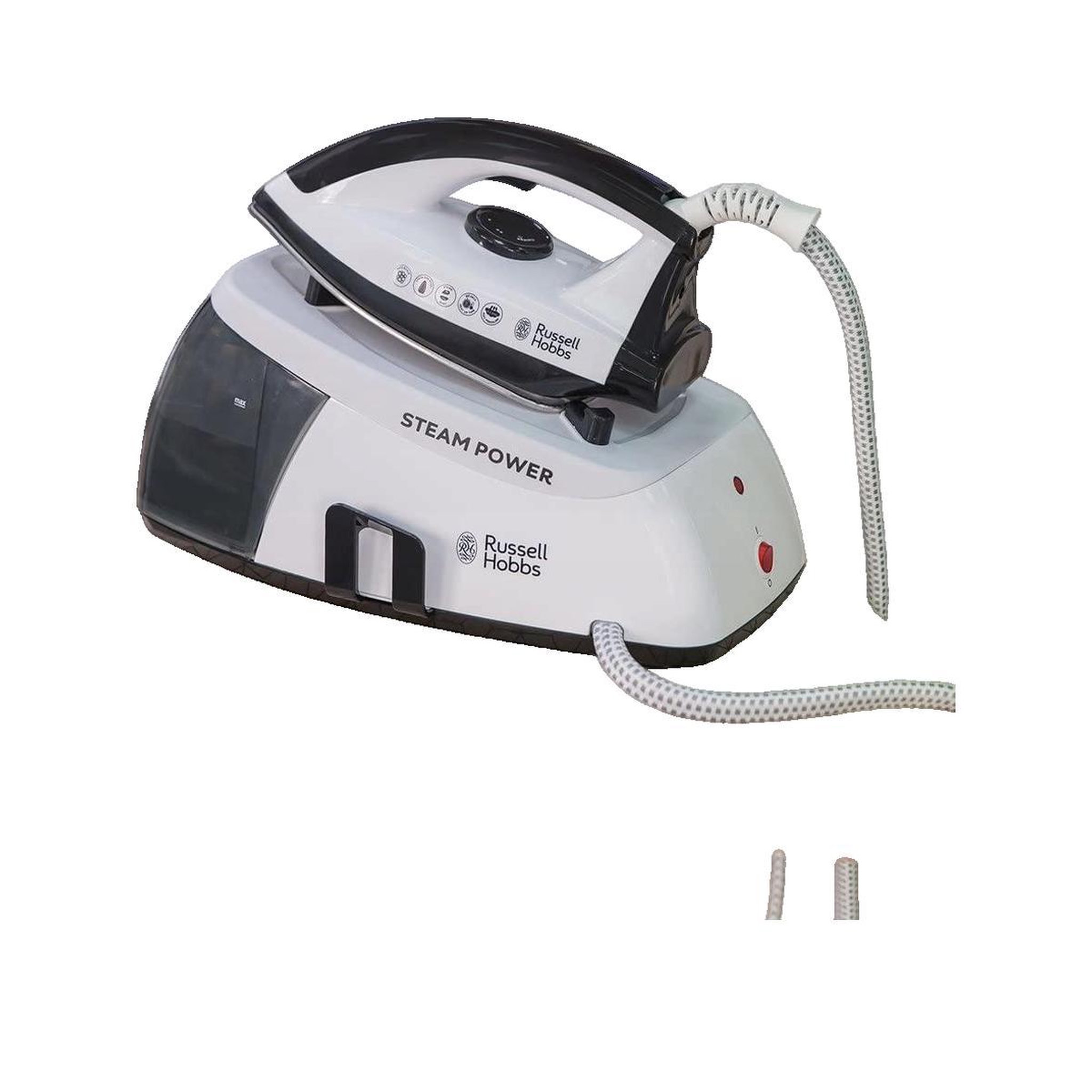 Voir la diapositive 2 : RUSSELL Centrale vapeur russell Steam Power 24420-56 blanc 2400 W