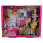 Voir la diapositive 4 : MATTEL Coffret métiers poupées Barbie et Chelsea