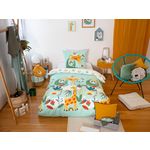 Home collection Parure de couette 2pcs 140x200cm better coton bci adouci poumba