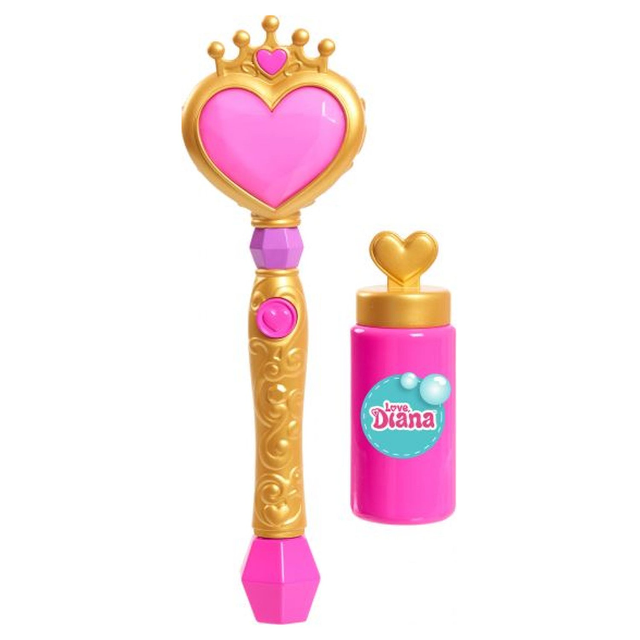 Voir la diapositive 1 : GP TOYS Love Diana - Sceptre à bulles et lumineux